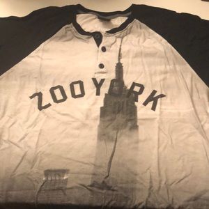 Zoo York NYC baseball tee